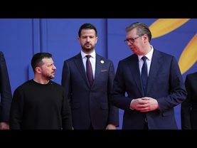 Serbia's president visits Ukraine for the first time in EU realignment signal