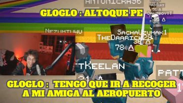GLOGLO MOLESTO PORQUE EL JUEGO DEMORA MUCHO Y TIENE QUE IR AL AEROPUERTO