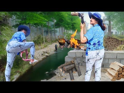 ✨Village Girls’ Shocking Day: Bread, Pecan Smoke & Water Well ⛏️💧🔥🍞