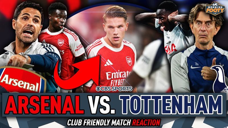 RESUMO DA PARTIDA Arsenal x Tottenham | REAGINDO ao Derby do Norte de Londres | AMIGO DO CLUBE | ...