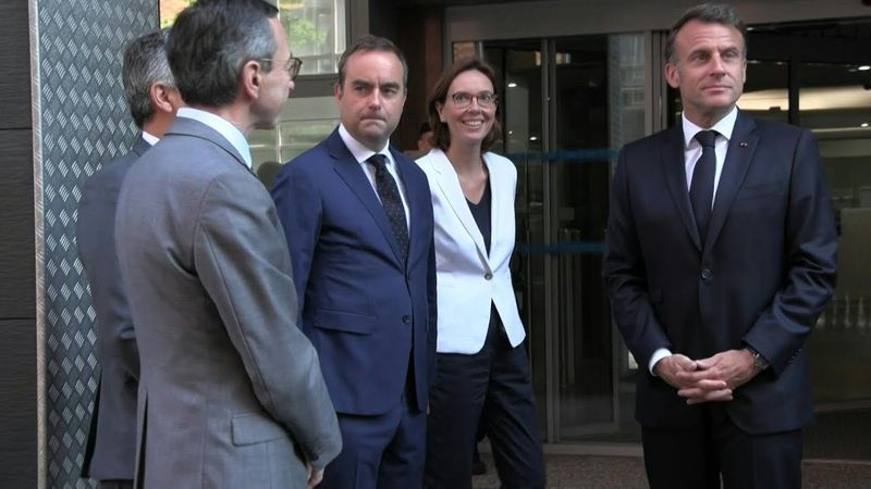 Macron inaugurates new crime-fighting headquarters | AFP