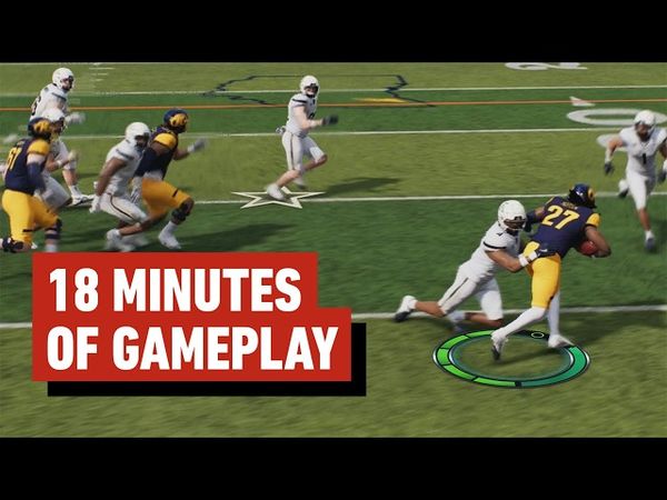 18 Minutes of College Football 26 Gameplay
