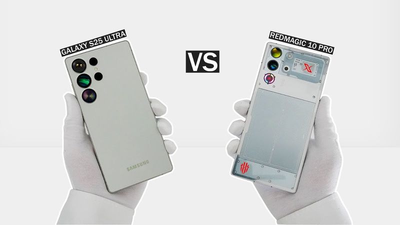 Samsung Galaxy S25 Ultra VS Redmagic 10 Pro I Unboxing & Performance Test