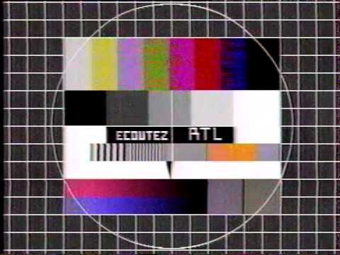 TV-DX RTL E21 closedown and FUBK 07.11.1990