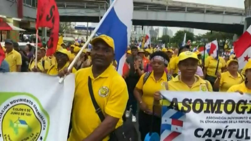 Panamanians protest against President Mulino's government | AFP