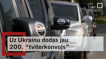 “Twitter konvojs” uz Ukrainu nogādājis jau vairākus tūkstošus transportlīdzekļu