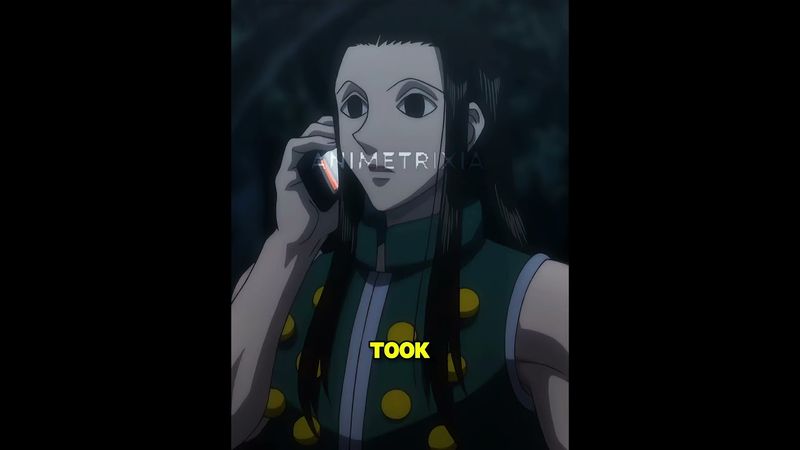 Hisoka Tries To Trick Illumi With His Texture Surprise 💀😭 | Hunter x Hunter (2011) #anime  #shorts