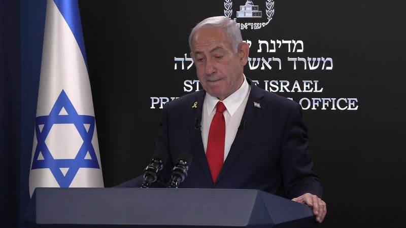 Israel's Netanyahu says will win war in Gaza 'with or without the support of others' | AFP