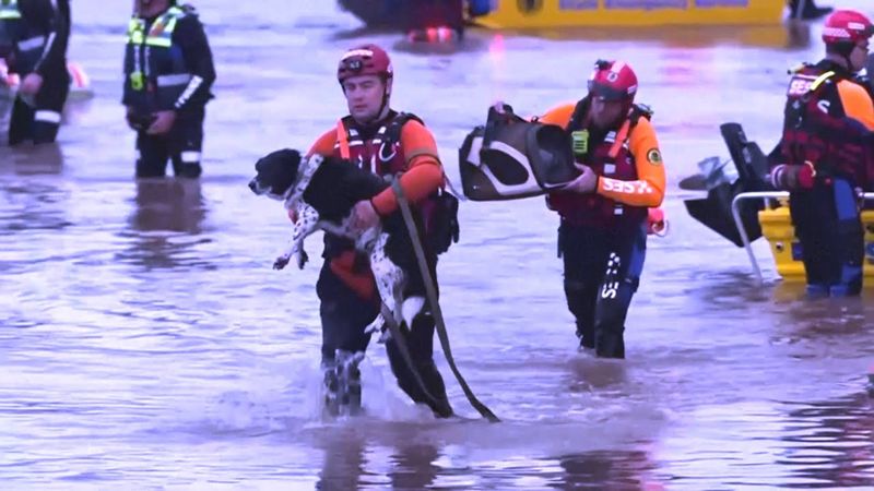 Из-за наводнения на юго-востоке Австралии гибнут люди