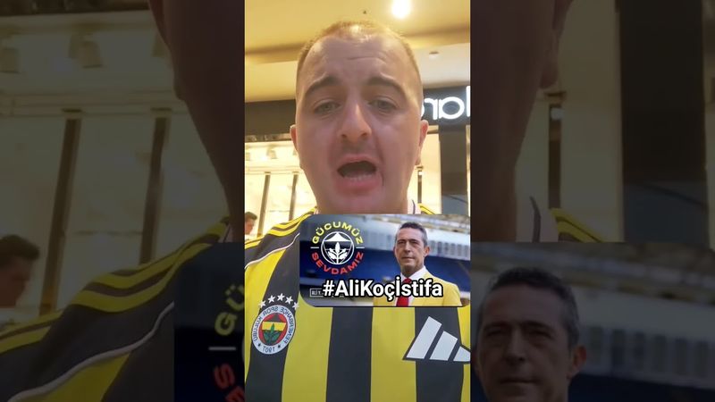 HANGİ YÜZLE ADAY OLUYORSUN SEN ALİ EFENDİ? #fenerbahçe #alikoçistifa #canerakcay