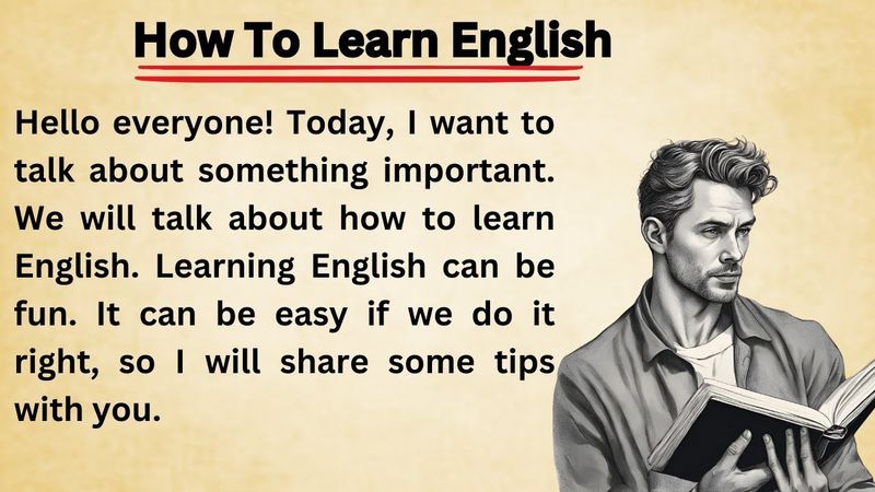 How to Speak Fluently || Graded Reader || Learn English Through Story || Improve Your English