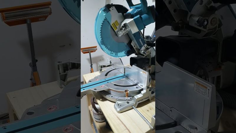 Forma correcta de usar sierra Ingletadora en este caso Makita LS1219L.