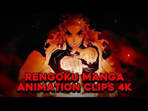 Rengoku manga animation clips 4k