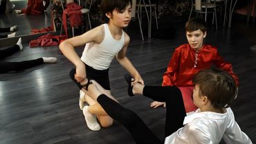 Ballet class (Ballet film shoot)