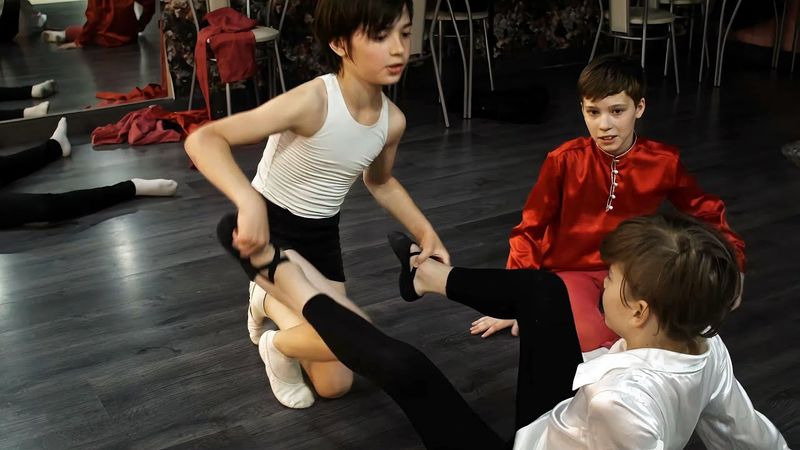 Ballet class (Ballet film shoot)