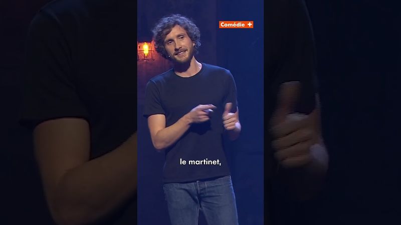 La folle histoire du matinet 😂 #BaptisteLecaplain au gala Stand up in the rain #short