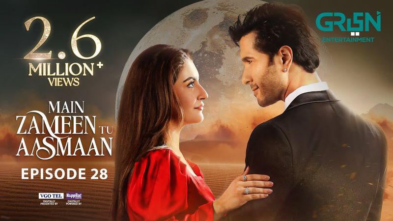 Main Zameen Tu Aasmaan Ep 28 (Subtitles) 27 Nov 25 | VGO TEL, Happilac | Feroze Khan - Hiba Bukhari