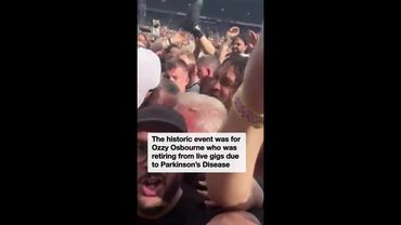 Jason Momoa starts mosh pit with fans at heavy metal music festival