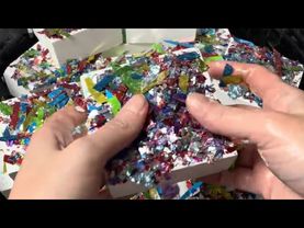 Shredded Confetti on Fresh Chalk