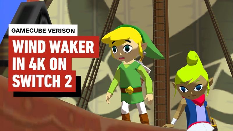 The Legend of Zelda: Wind Waker Gameplay on Switch 2 in 4K