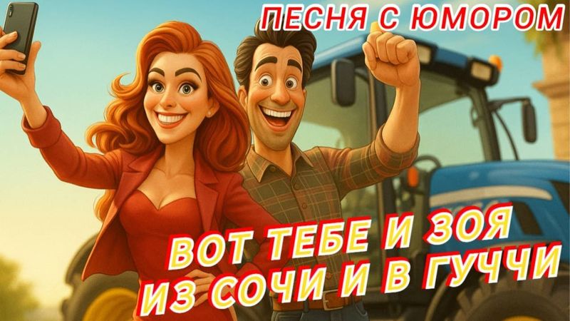 Вот тебе и Зоя из СОЧИ  Шуточная песня о разочаровании 😂 Русская новинка 2025 🎶