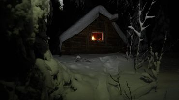 Сломался снегоход. До деревни 45 км. Один в тайге.