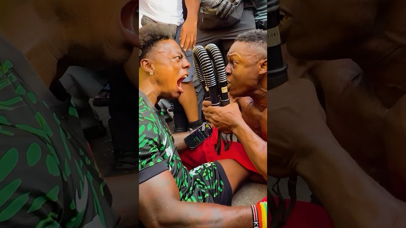 I Met The Strongest Man In Nigeria! 🇳🇬🇳🇬