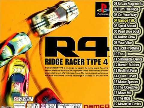 R4　RIDGE RACER TYPE 4　BGM集　OST