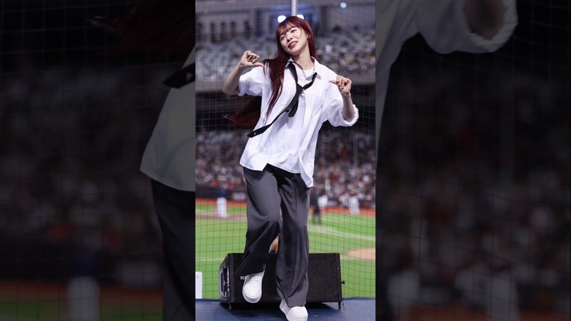多慧跳男團舞真的好帥又可愛中場舞😍（中）@lee_dahye #李多慧 #이다혜 #cheerleader #치어리더 #dance #啦啦隊 #中華職棒#味全龍#cpbl #baseball
