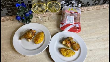 Томленая курочка с апельсинами для праздничного ужина) Смотреть со звуком