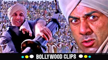 तारा सिंह ने उखाड़ दिया हैंड पंप 💥 | Sunny Deol का दमदार एक्शन | Gadar Iconic Fight Scene