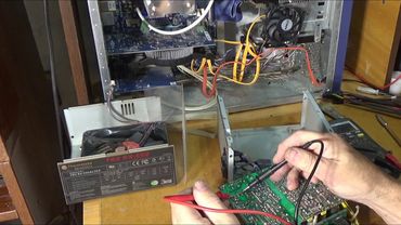 Ремонт компьютерного БП Thermaltake TR2 RX-550