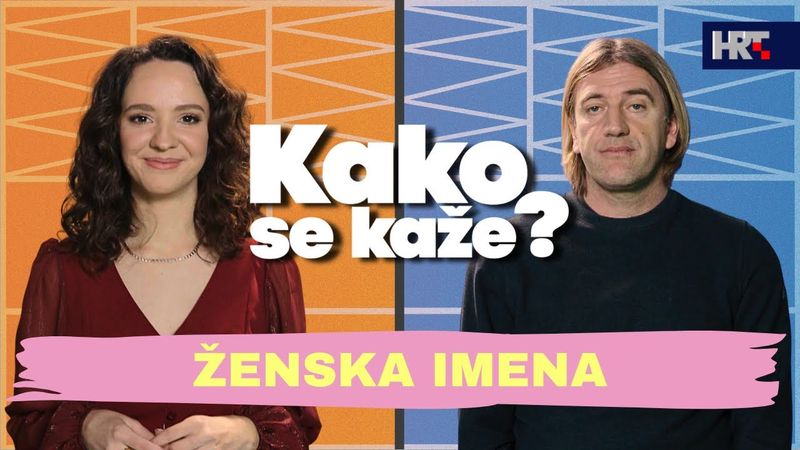 Kako se kaže? Ženska imena