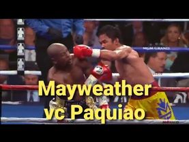 Mayweather vs Pacquiao