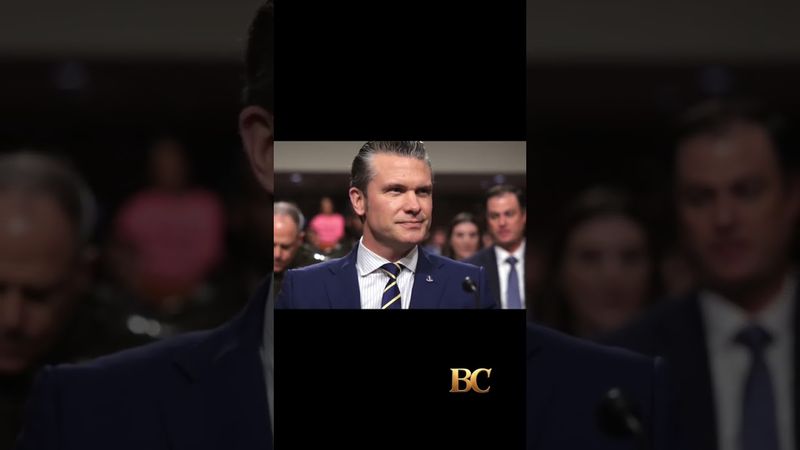 Democratic senators hammer Hegseth as he trades barbs with them during testy hearing