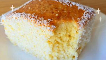 ⭐️. EL POSTRE MÁS RICO y FÁCIL,  en 2 MINUTOS , pastel de COCO 3 LECHES #coconut