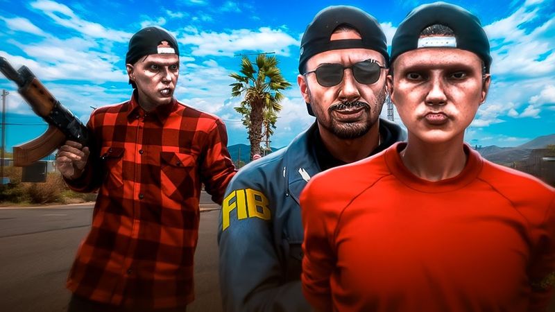 НАКАЗАЛ ГЛУПЫХ ВЫСЕРОВ В ГТА 5 РП / MAJESTIC RP