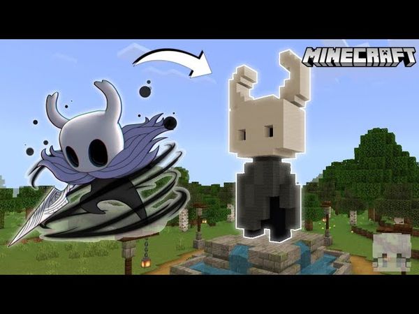 Minecraft | статуя Hollow knight
