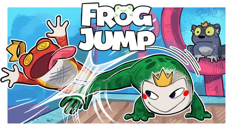 ЛЯГУШАЧИЙ ПАРКУР! ЖАБЬЕНЫ В ПОИСКАХ ПРИНЦЕССЫ... - Frog Jump (ИНДЮШАТИНА, КООПЕРАТИВ, УГАР)