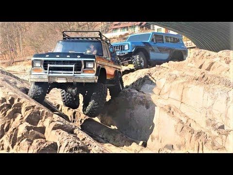 RC Car TRX4 Bronco & GEN8 Scout II Rock Crawling