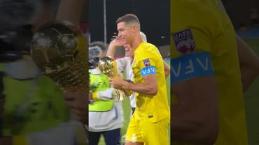 Роналду выиграл первый трофей за Аль Наср #shorts