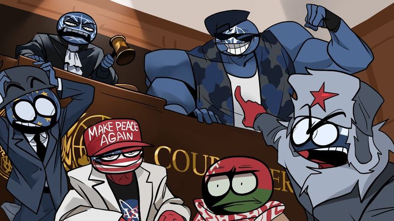 Гаагский сус / countryhumans пародия