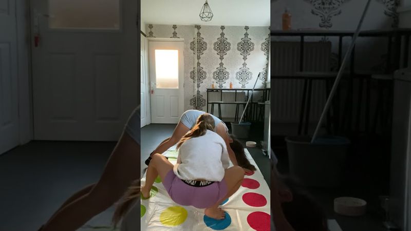 Playing twistier with my bestie