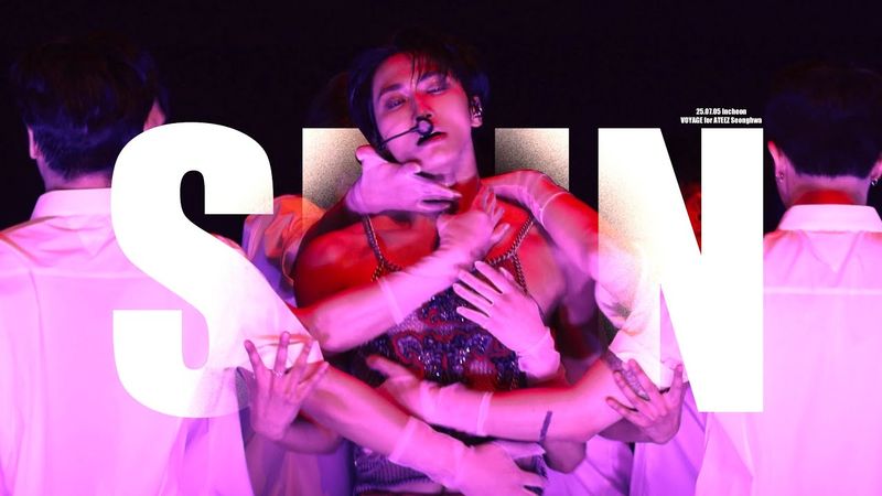 250705 ATEEZ IN YOUR FANTASY in Incheon “Skin” SEONGHWA 성화 solo fancam 직캠