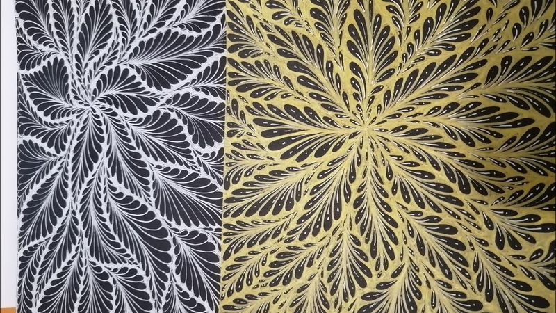 Мастер класс Ажур белый ч2 #медитативноерисование #релакс