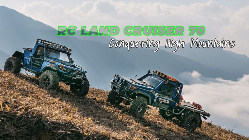 Rc Crawler Off-road: Rc Land Cruiser Killerbody Lc70 - SCX10 III Rc Adventure