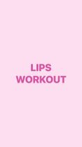 💗 Save this 3Min Lips Workout! 💗 Find my cute OUTFIT at STUDIO by Mar...