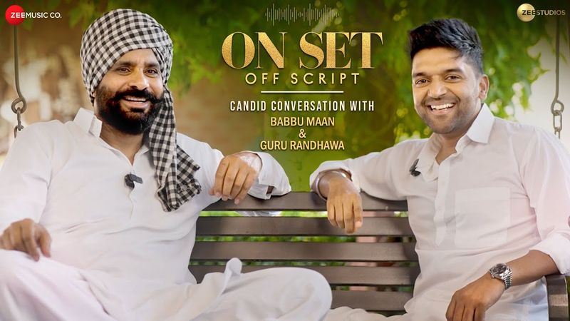 Candid Conversation with Guru Randhawa & Babbu Maan | On Set Off Script | Punjabi Podcast