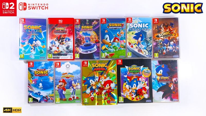 My Sonic Games Collection (Nintendo Switch 1 & 2)