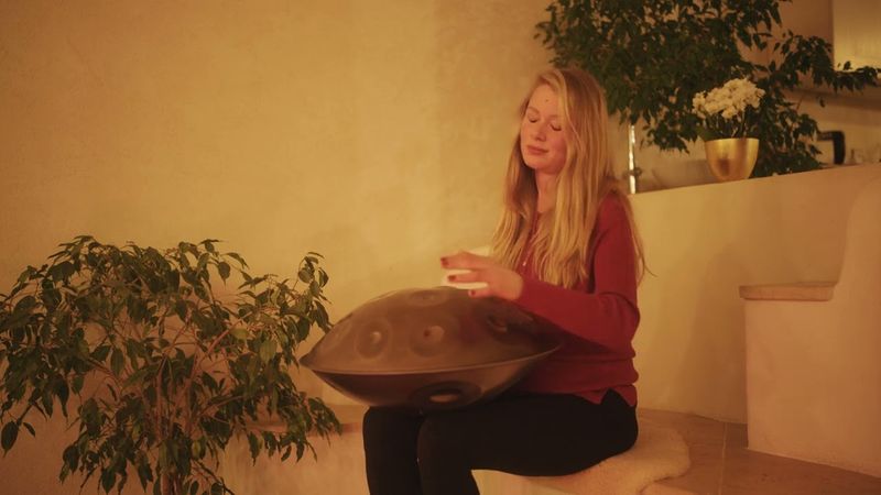 No.13 Daily Meditation I 5 minutes I handpan music "Stillness"